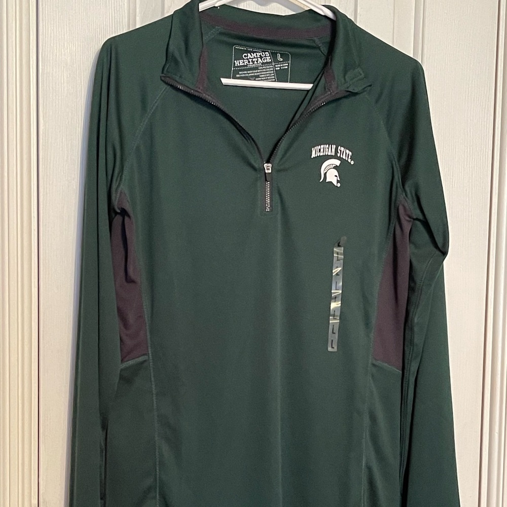 Michigan state 1/4 zip pullover women’s
